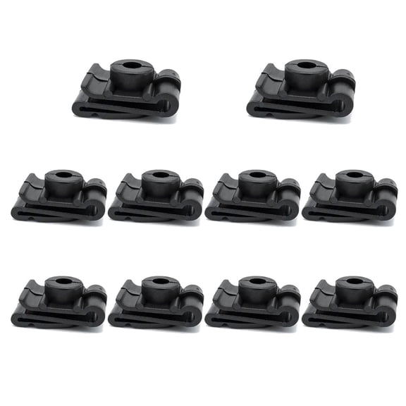 10pcs MB138567 Rear Wheel Arch Lining & Mudguard Clips for Mitsubishi
