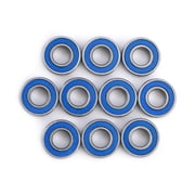 10pcs MR115-2RS Bearing Steel Double shielded Miniature Ball Bearings 5x11x4mm