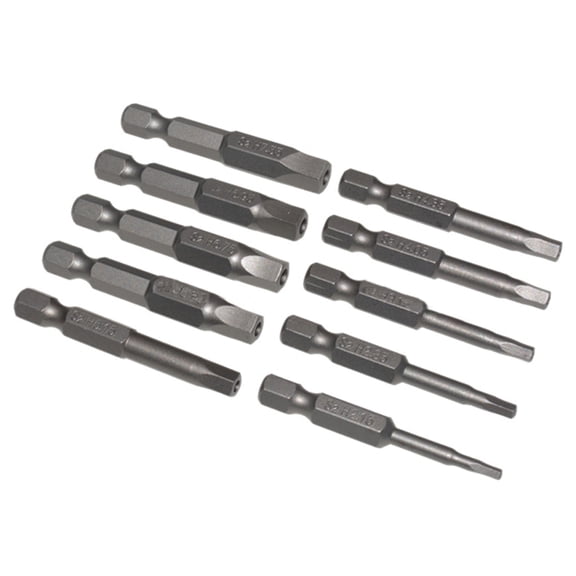 10pcs Magnetic Screwdriver Bit Set 1/4 Inch Hex Shank Screw Driver for Home Repairs Automotive Maintenance & Woodworking