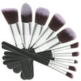 10pcs Makeup Brush Set Premium Synthetic Cosmetics Foundation Blending