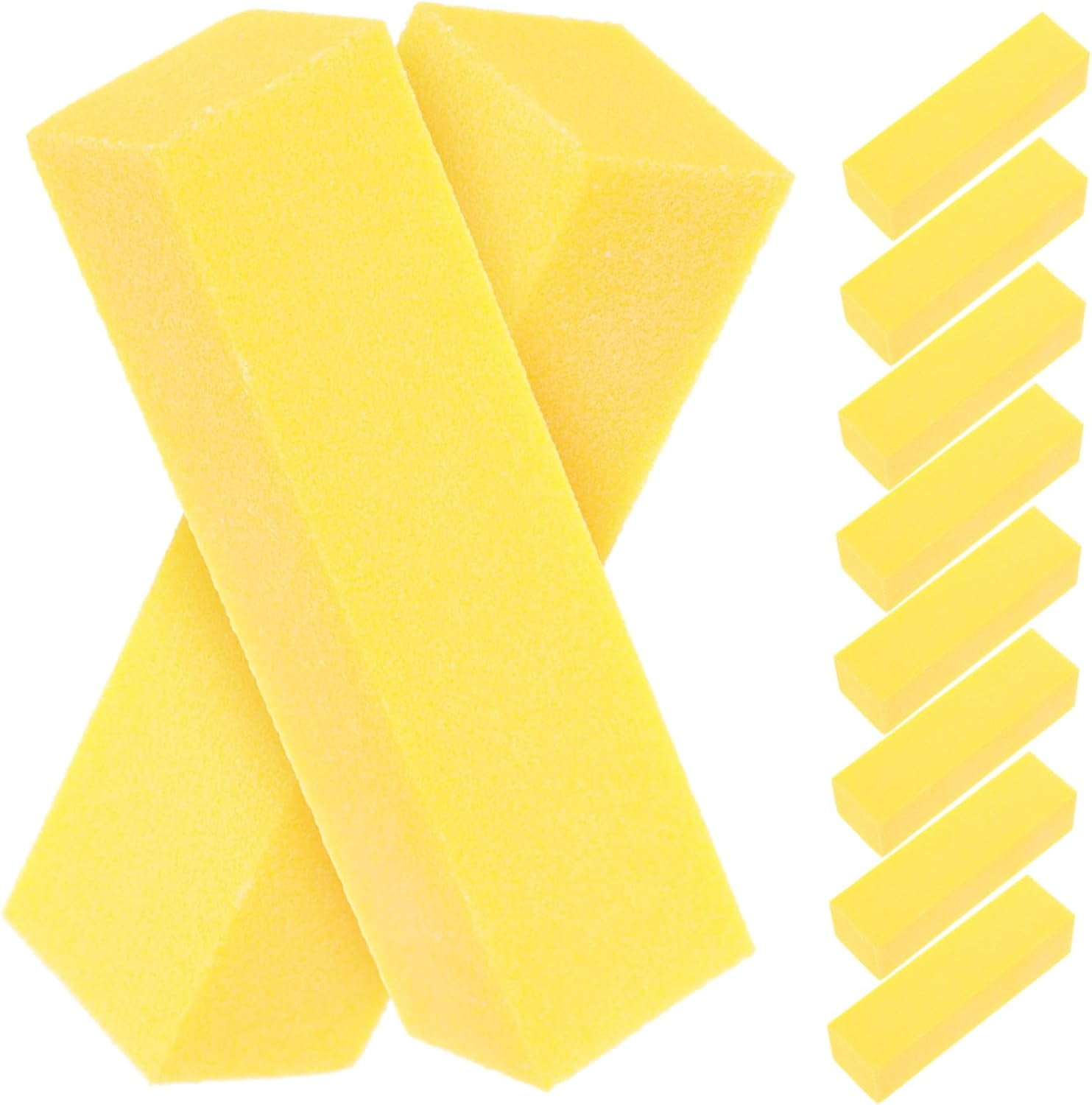 10pcs Manicure Bumper Block Nail Buffer Blocks Eva Nail Buffer Nail