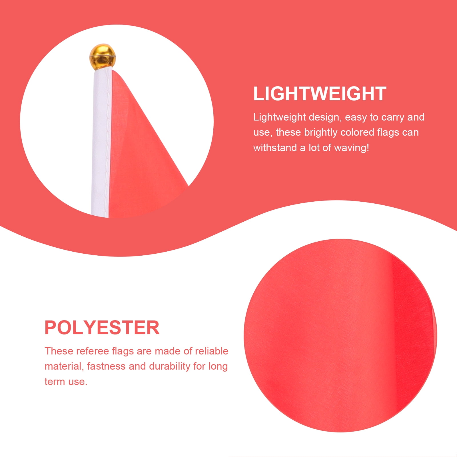 10pcs Marking Flags Lawn Marker Flags Triangle Flags Survey Flags