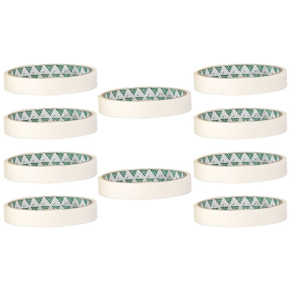 STRANDCHIC Craft Art Tapes Strandchic White Easy Peel No Residue for DIY 10Pcs