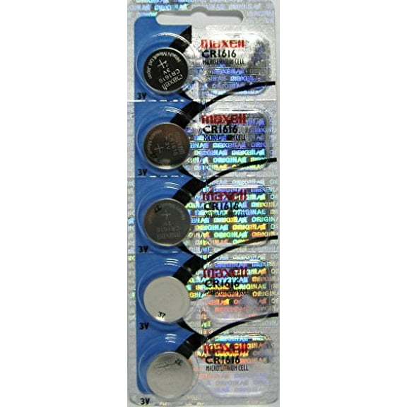 10pcs Maxell CR1616 3V Lithium Cell Battery (Bulk Pack)