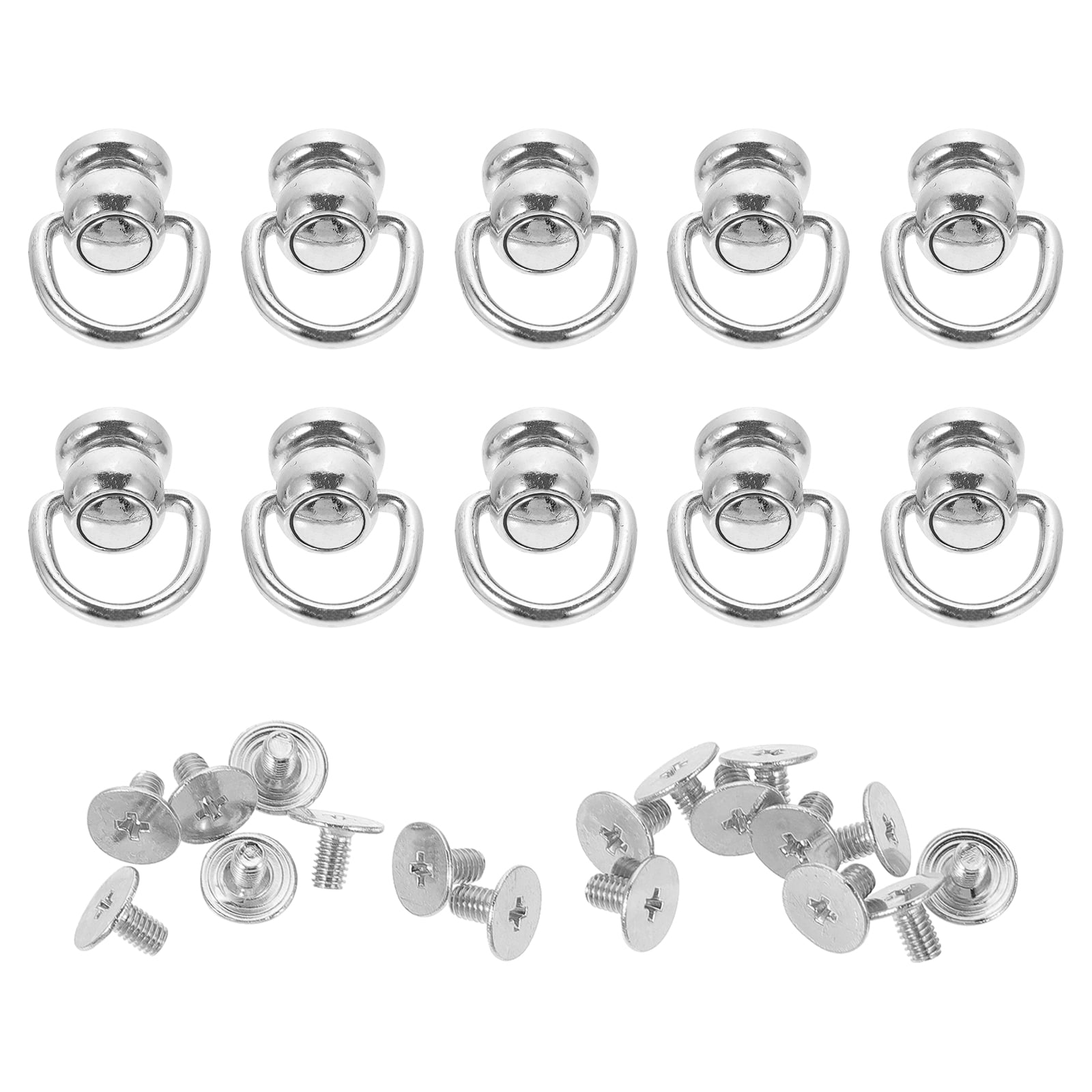 10pcs Metal Bag Buckles Replacement Suitcase Clasps Simple Luggage DIY