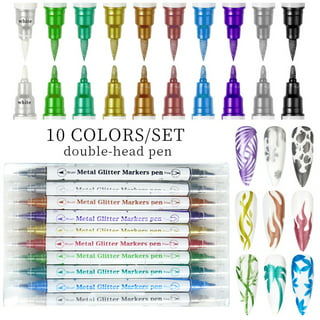 Pinkiou Nail Art Brushes Kit Pen Designer Stamp Tools for Nails  Decorations, Pink 