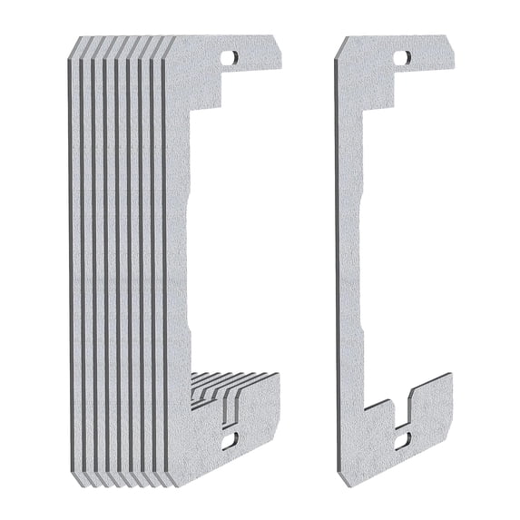 5-Pack Wall Plate Spacers – Metal Outlet Shims, Fix Loose Switches & Sockets, Easy Install