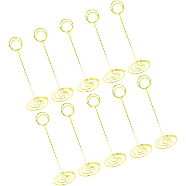 10pcs Metal Sign Wedding Sign Wedding Table Numbers Table Number