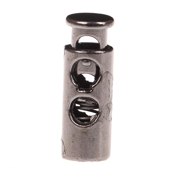10pcs Metal Stoppers Toggle Cord Locks Drawstring lock DIY Apparel Accessories