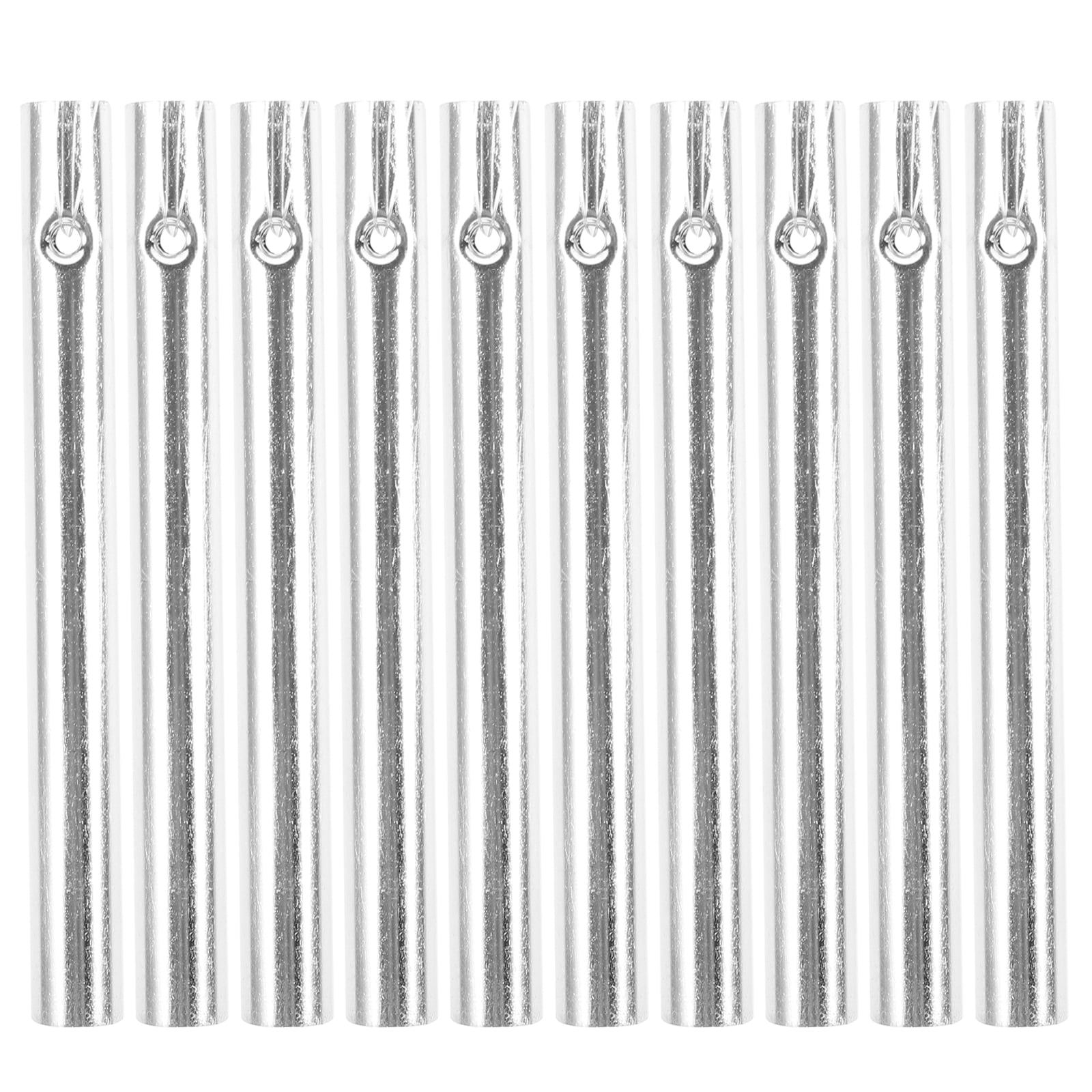10pcs Metal Wind Chime Tubes Craft Wind Chime Parts Wind Chime