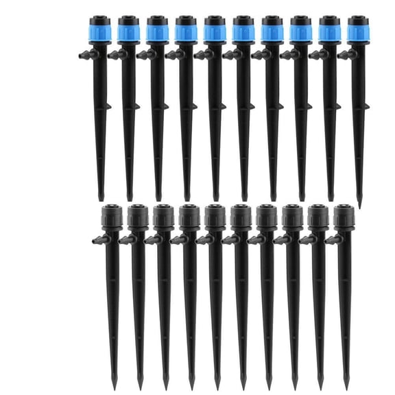 10pcs Micro Drip Irrigation Garden Watering System Emitter Drippers Sprinkler