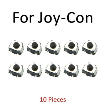 10pcs Micro Switches L R Button Shoulder Trigger Replacement Parts for Nintendo Switch JOYCON (LIGHT BLUE)