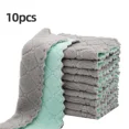 thumbnail image 1 of 10pcs Microfiber Dish Clos, Multi Purpose Dishwashing Towels For Tableware, Dble Sided Cleaning Rags, Scring Pads, Cleanin, 1 of 6