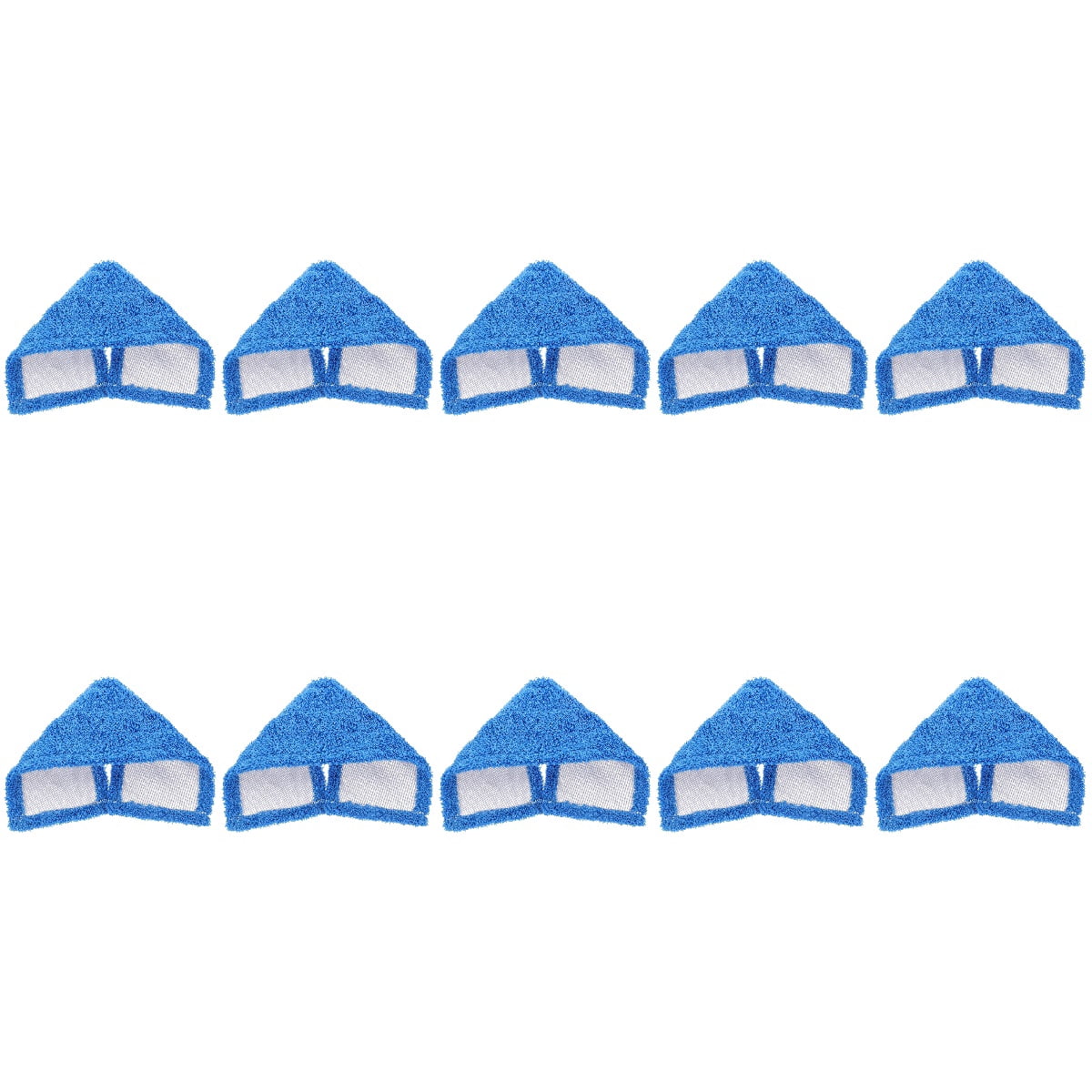 4-Pack Microfiber Dust Mop Pads - 18"x5" Replacement Pads Compatible With Bona & Other Flat Mops