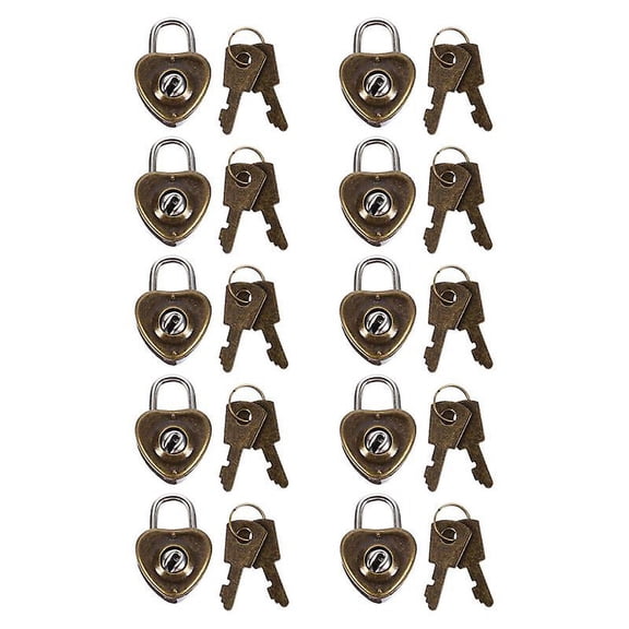 10pcs Mini Padlock