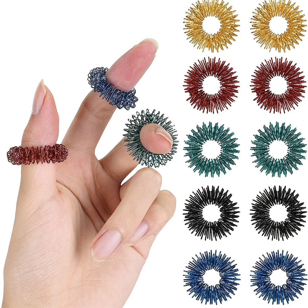 [10pcs Mini Spring Massager] 10pcs Mini Spring Finger Massager | Male ...