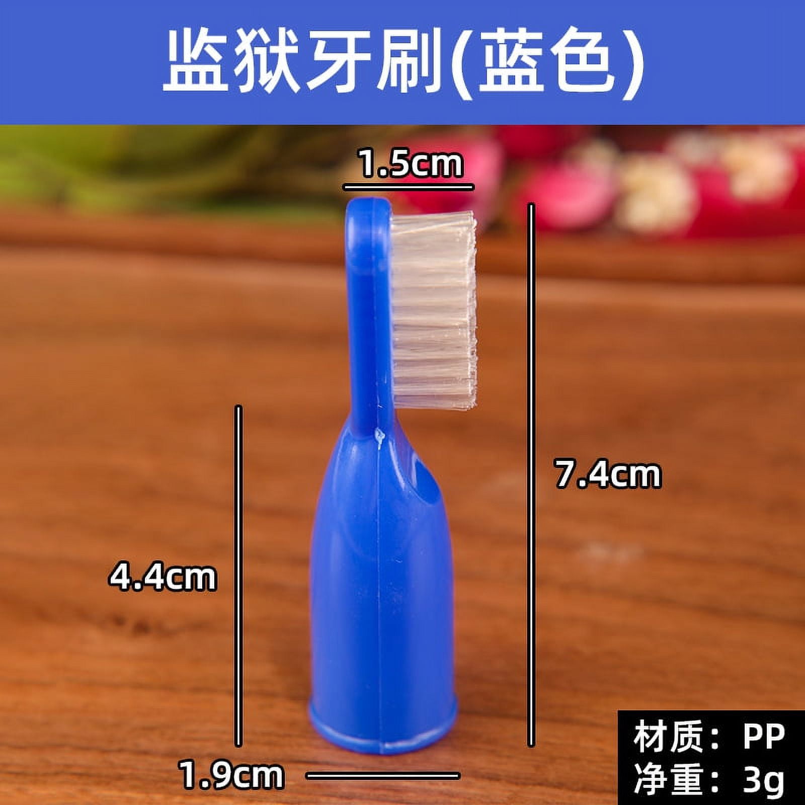 10pcs Mini Toothbrushes Finger Toothbrush Prison Toothbrush Prison Essentials for Tooth Cleaning