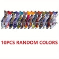 thumbnail image 1 of 10pcs Multi Sections Artificial Fishing Lure, Bionic Plastic Hard Wobbler Bait, Fishing Tackle, 1 of 8