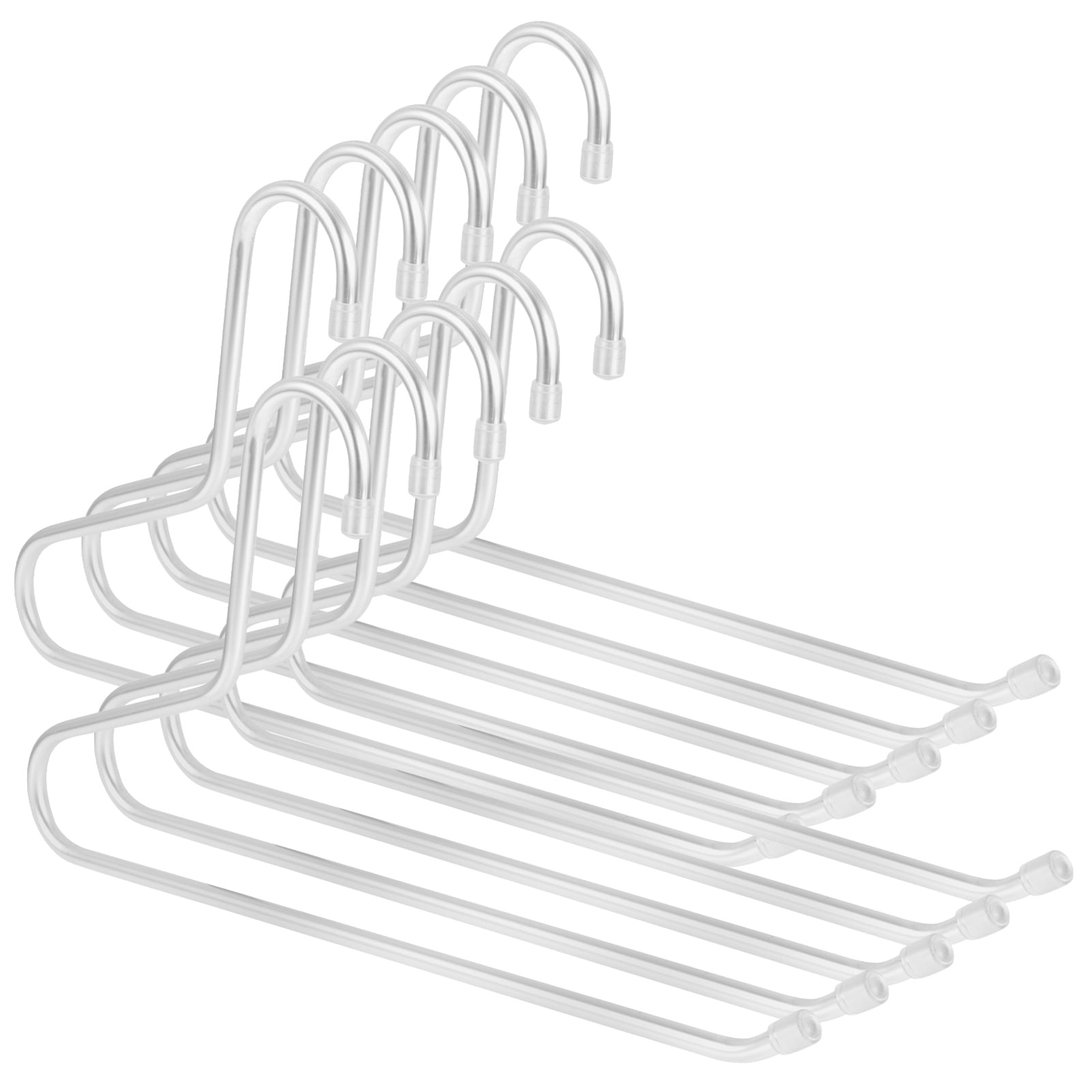 10pcs Multifunction Hangers Open Ended Pants Hangers Closet Jeans