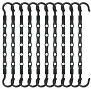10pcs Multifunctional Five Hole Clothes Hanger Rotatable Folding Plastic Wonder HangerFor Man And Woman