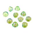 thumbnail image 1 of 10pcs Multiple Color Acrylic Flower Bead Caps Colorful Wind Bell Pendant Charm for Creative DIY Jewelry and Crafting, 1 of 17