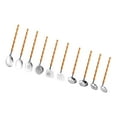thumbnail image 1 of 10pcs Multipurpose Stainless Steel Kitchen Tool Set Wooden Handle Utensils, 1 of 8