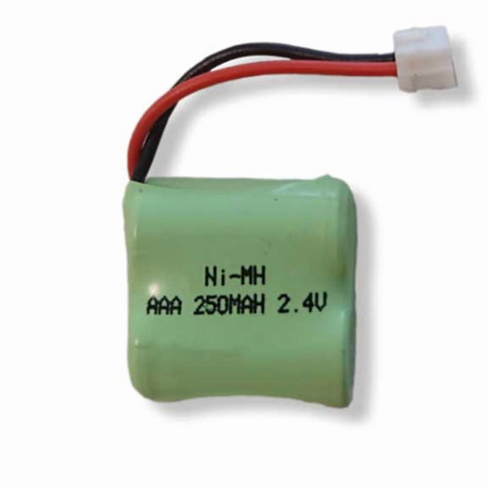 10pcs NI-MH 2.4V 250mAh 1/2AAA Battery for Wireless Guest Paging Systems Cordless Phone
