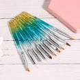 10pcs Nail Art Pen Portable Professional UV Gel Nail Art Painting