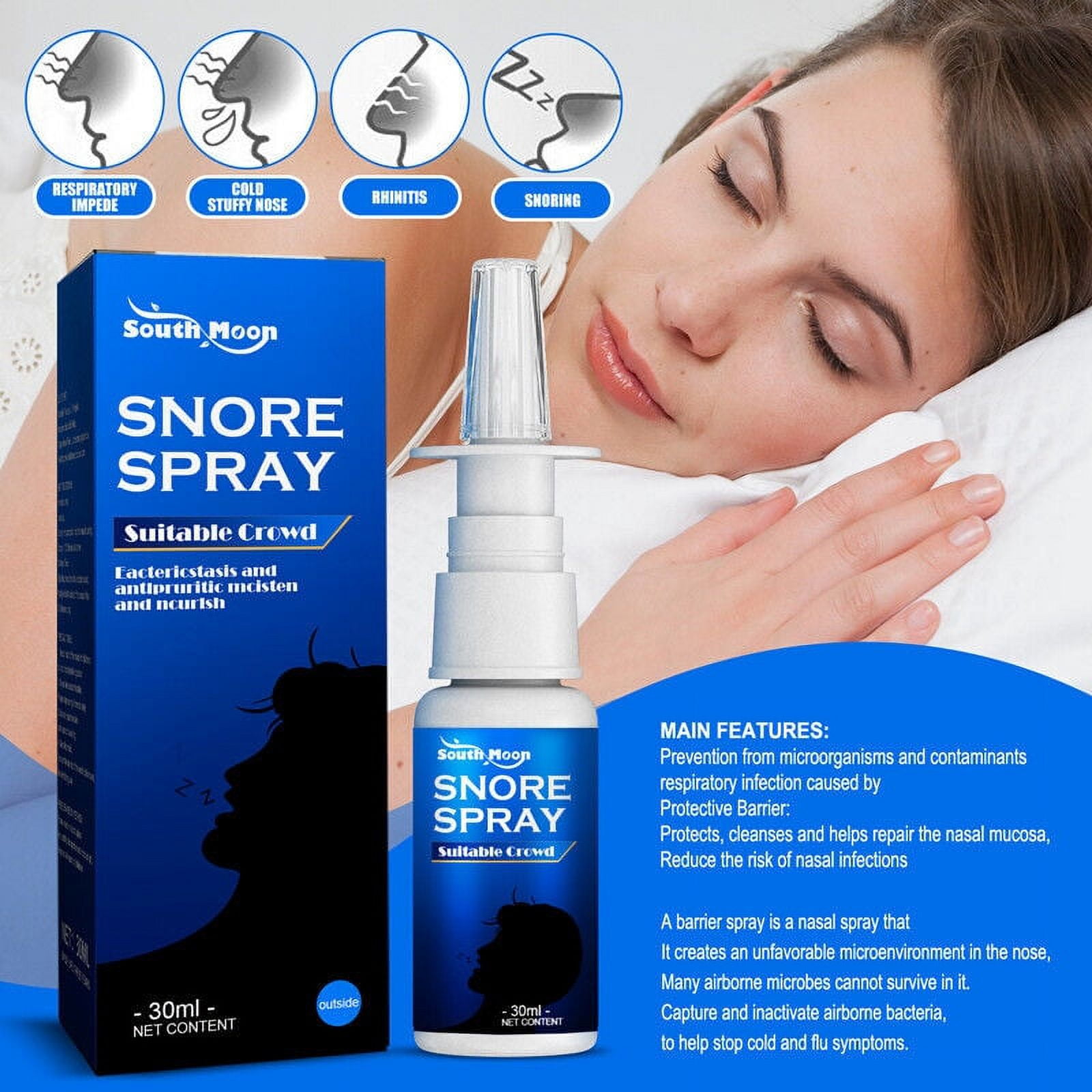 10pcs NaturalHerb Restful Sleep Snore Spray Anti Snoring Spray