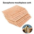 thumbnail image 1 of 10pcs Neck Cork Sheet, Universal Saxophone Sax Neck, Joint Cork Sheet, Instrument Accessories for Alto/Soprano/Tenor Saxophone, 1 of 8