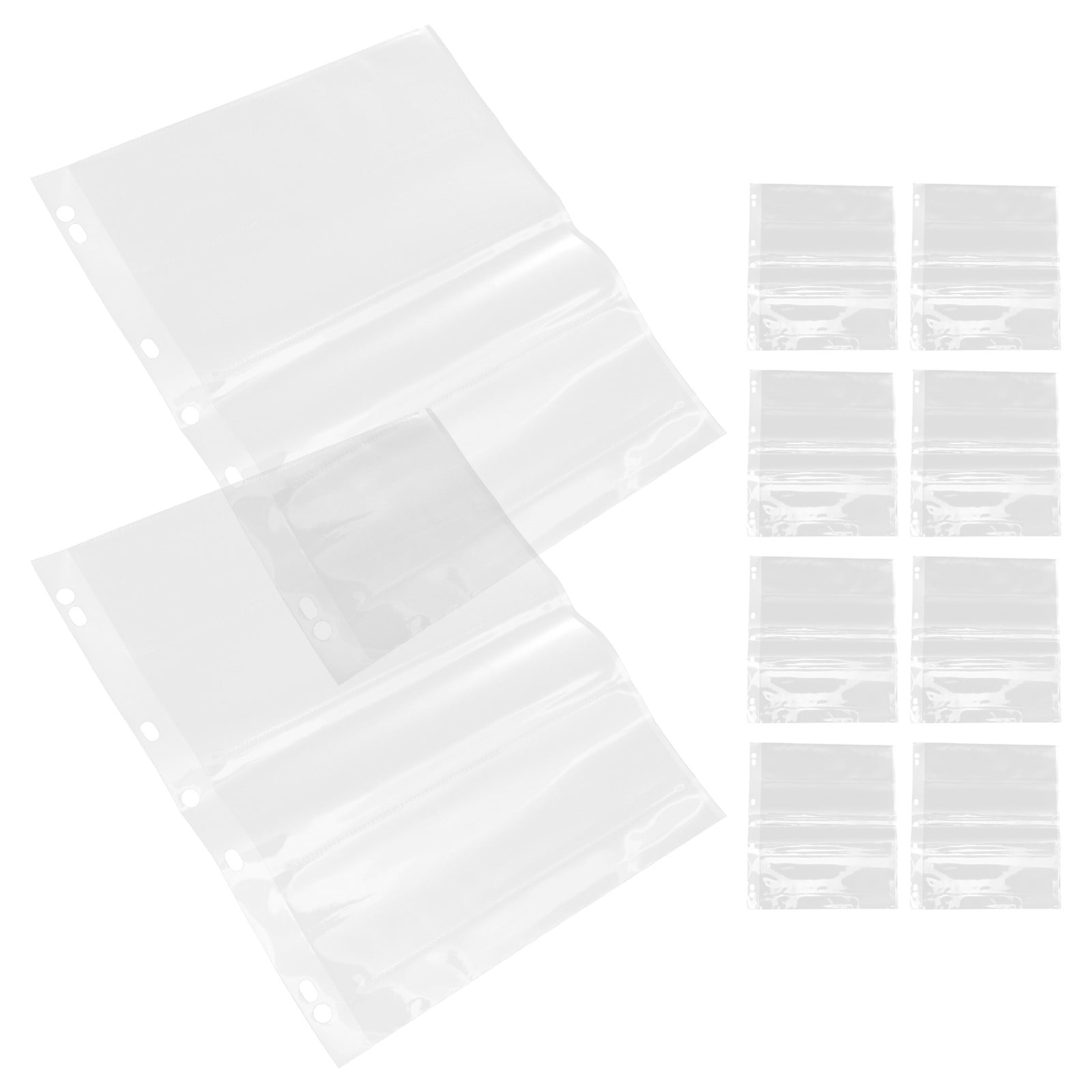 10pcs Negative Film Sleeves Film Binder Archival Photo Sleeves