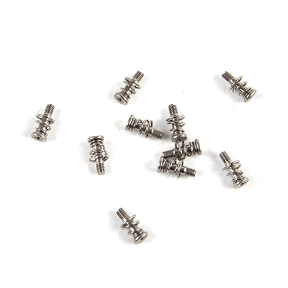 10pcs Nickel Plated GPU Graphics Card Plate Heatsink Screws Spring Screws Parts