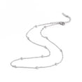 thumbnail image 1 of 10pcs Non-Tarnish 304 Stainless Steel Satellite Chain Necklace for Men Women Stainless Steel color 15.75 inch(40cm), 1 of 3