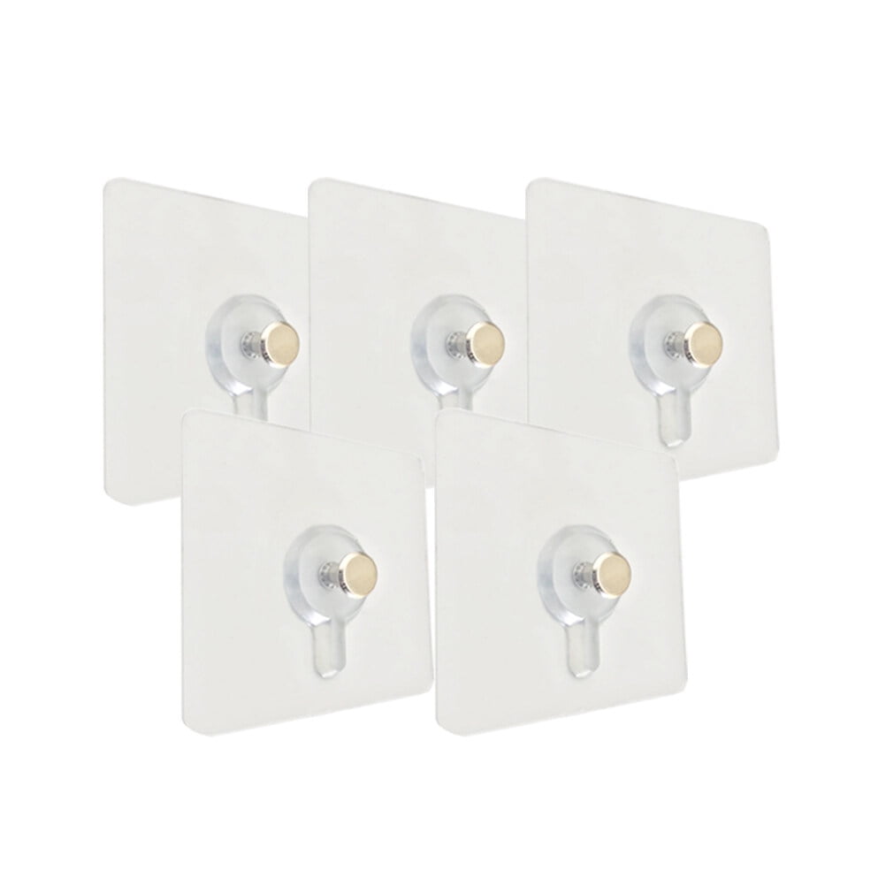 10pcs NonTrace Wall Picture Hook Invisible Traceless Hardwall Drywall