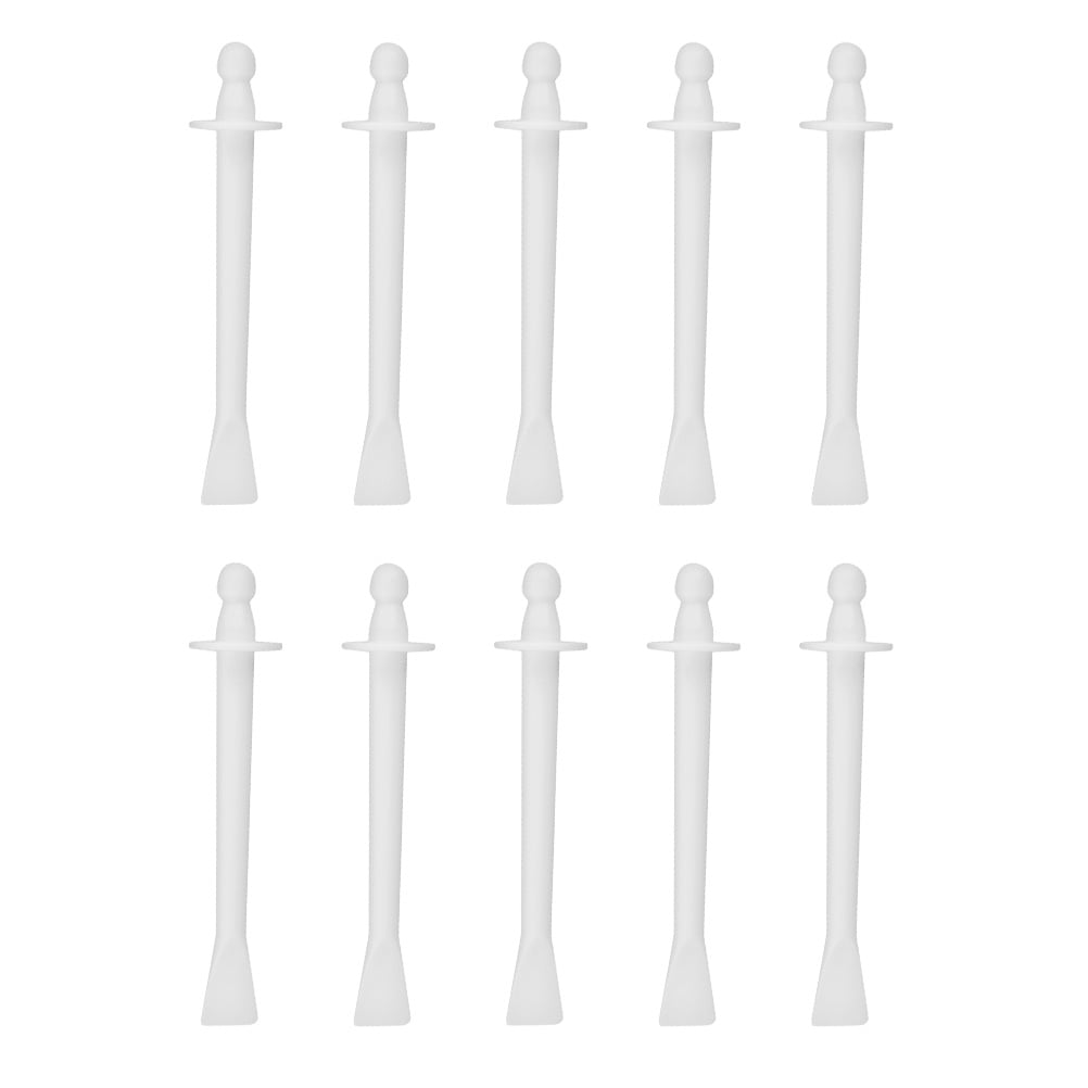 10pcs Nose Wax Stick Waxed Plastic Nose Hair Wand Disposable