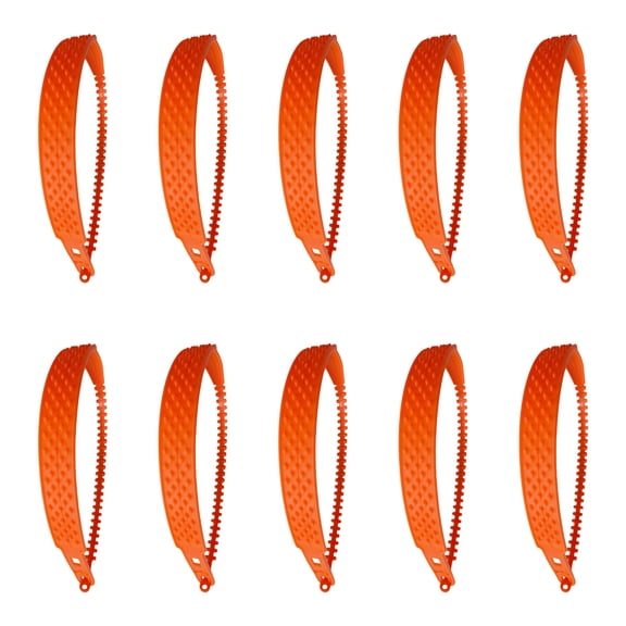 10pcs Not Slip Tire Ties Car Tire Anti Slip Bands Tire Tractions Help Providing Stable Tractions On Ice Mud & Wet road