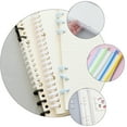 thumbnail image 1 of 10pcs Notebook Plastic Binding Spiral Strips 3 A4 and B5 Notebook Coils, 1 of 10