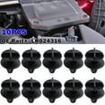 thumbnail image 1 of 10pcs Nylon Battery Cover and Cowl Panel Clip Fasteners for Land Rover Range Rover Discovery Sport Evoque OE LR024316, 1 of 5