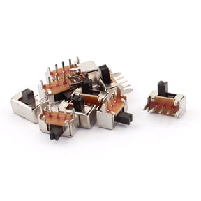 10pcs ON/OFF 2 Position 3 Pin SPDT Right Angle Panel PCB Slide Switch