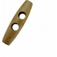 thumbnail image 1 of 10pcs Olives Buttons - 2 Hole Wood Toggle Sewing Craft DIY Accessory for Clothing Coat Jacket Blazer Bag, 1 of 5