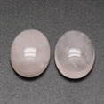 thumbnail image 1 of 10pcs Oval Natural Rose Quartz Cabochons 40x30x7mm, 1 of 2