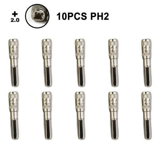 10pcs PH2 2.5mm-5.5mm Socket Screwdriver Bits Hex Shank Nut Driver For DIY Tightening Nut Bolt For Repairing Tool Wrench Tool