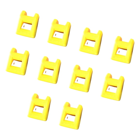 10pcs/Pack Small Portable Screwdriver Magnetizer Efficient Demagnetizer Tool for Home and Professional Setting
