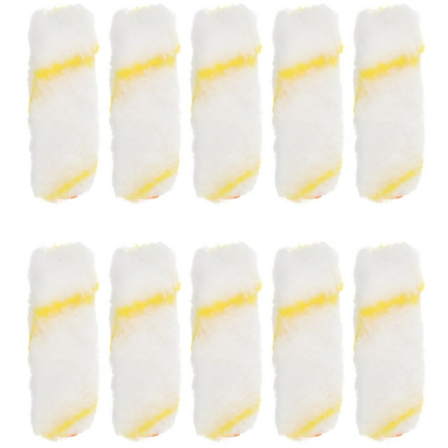 10pcs Paint Roller Small Roller Brush Nap Tool Wall Painting Supply