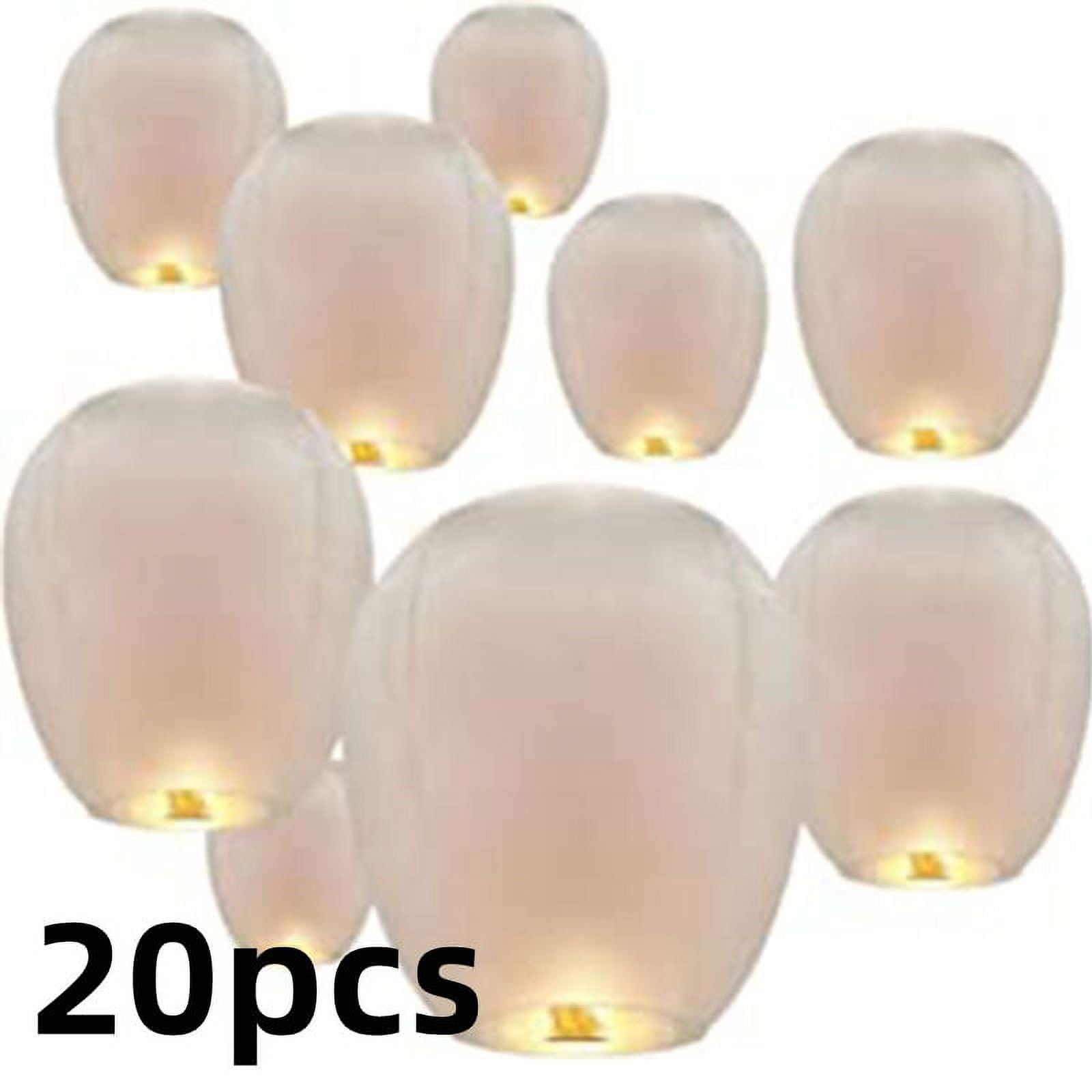 10pcs Paper Lanterns, Lanterns to Release in Memorial Events and