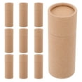 10pcs Paper Tubes Boxes Crafts Tubes Holders Craft Mailing Tube Paper