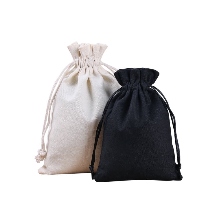 10pcs Party Favor Drawstring Bags Drawstring Fabric Bags Jute Bags for