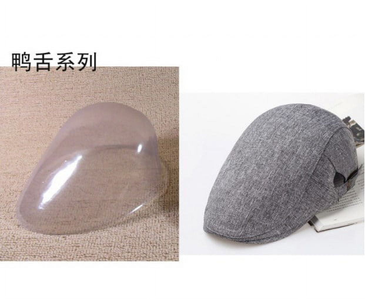 10pcs Peaked Cap Support Plastic Hat Shapers Transparent Hat Rack Hat