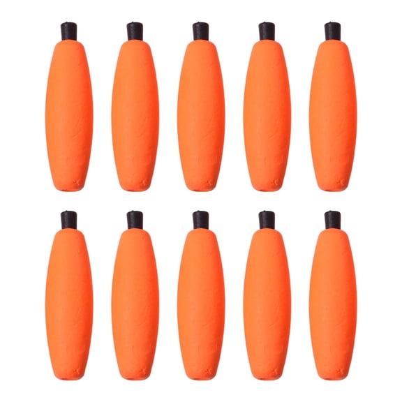 10pcs Peg Floats Catfish Fishing Bobbers Foam Rig Float Crappie Trout Fishing Accessories High-density Foam Tackle Buoys 2024