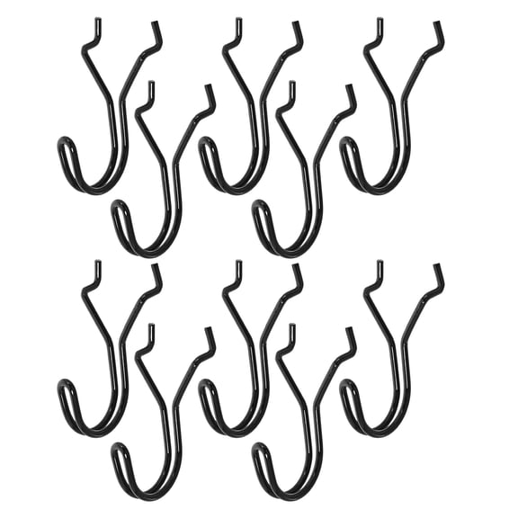 10pcs Pegboard Bin Pegboard Hooks Loops Pegboard Cup Holder Hooks Tools Accessory Storage Organizer Pegboard Hooks Stainless Steel Peg Board Wall Display Hook